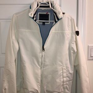 Tommy Hilfiger white light weight jacket